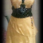 Golden Mermaid costume